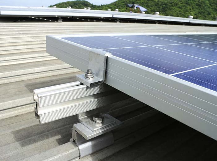 Aufdachmontage Aufdach-Montage