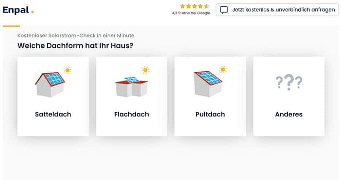 Enpal Onlinekonfigurator
