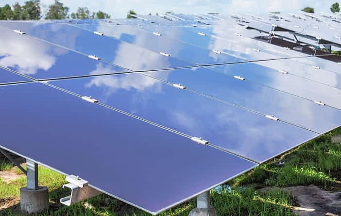 Amorphe Solarzellen im Einsatz